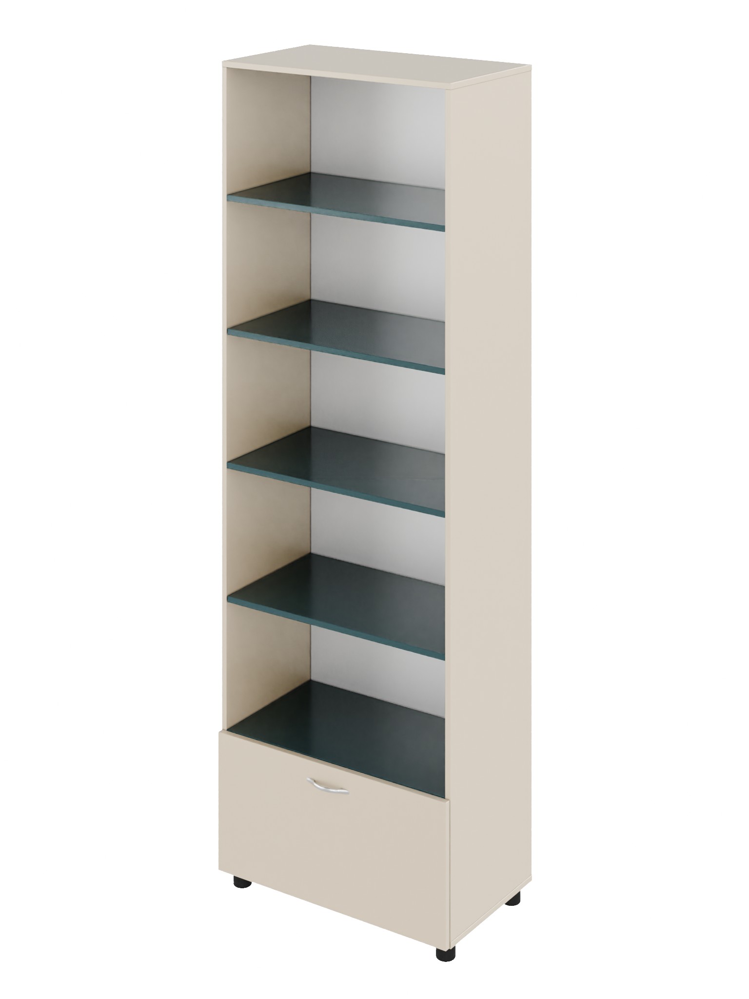 Шафа з полицями та шухлядою Standard (7879) 698х416х2224 мм МЕБЛІ ТЕХНОСТИЛЬ